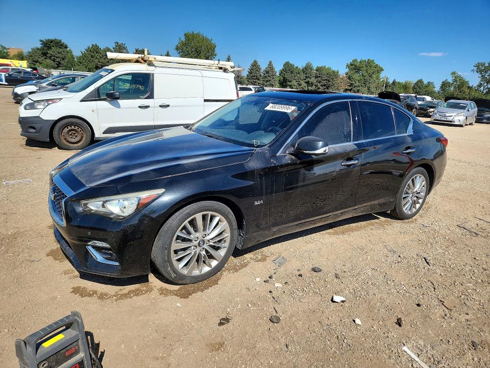 2019 Infiniti Q50 მანქანა იყიდება აუქციონზე, vin: JN1EV7AR1KM550044, აუქციონის ნომერი: 68209996