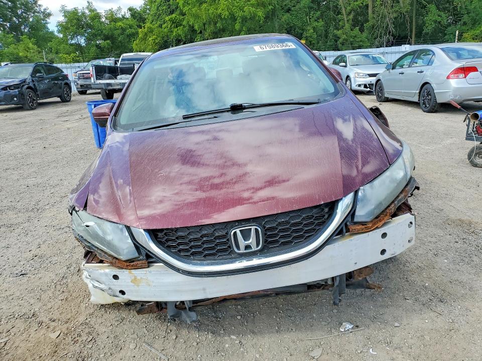 Aukcja sprzedaży 2014 Honda Civic, vin: 2HGFB2F52EH039132, numer aukcji: 67989366