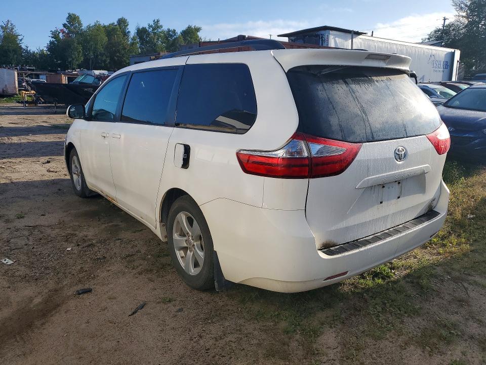 Aukcja sprzedaży 2015 Toyota Sienna, vin: 5TDKK3DC3FS567057, numer aukcji: 68027936