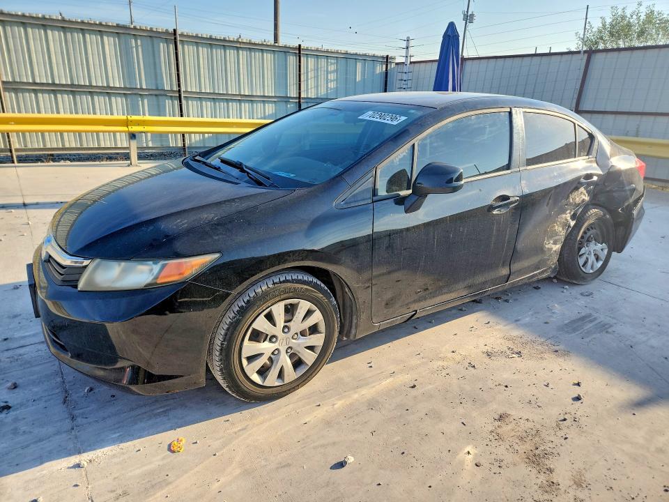 70290296 :رقم المزاد ، 19XFB2F5XCE303429 vin ، 2012 Honda Civic مزاد بيع
