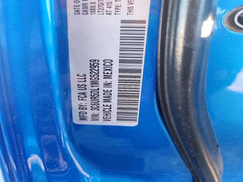 Продажа на аукционе авто 2021 Ram 2500, vin: 3C6UR5DL1MG522959, номер лота: 67741446