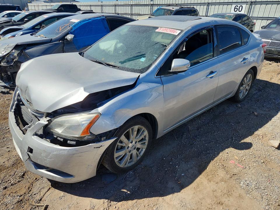 Продаж на аукціоні авто 2014 Nissan Sentra, vin: 3N1AB7AP8EY340743, номер лоту: 61092986