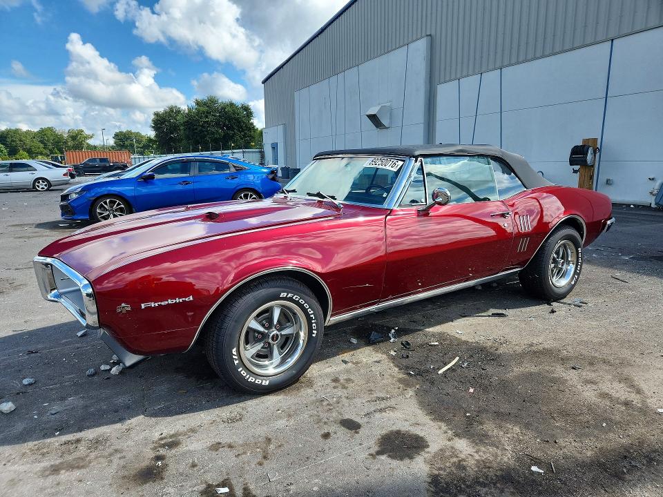 69250016 :رقم المزاد ، 223677U141651 vin ، 1967 Pontiac Firebird 2d مزاد بيع