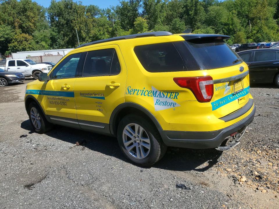 68162136 :رقم المزاد ، 1FM5K8D88JGA51135 vin ، 2018 Ford Explorer مزاد بيع