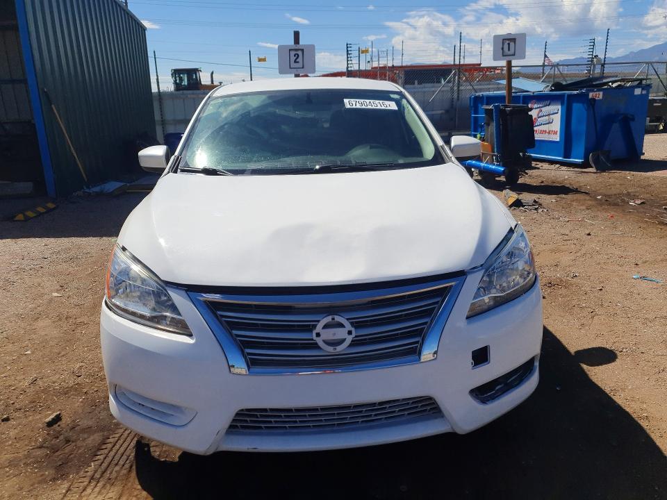 2014 Nissan Sentra მანქანა იყიდება აუქციონზე, vin: 3N1AB7AP3EL647265, აუქციონის ნომერი: 67904516