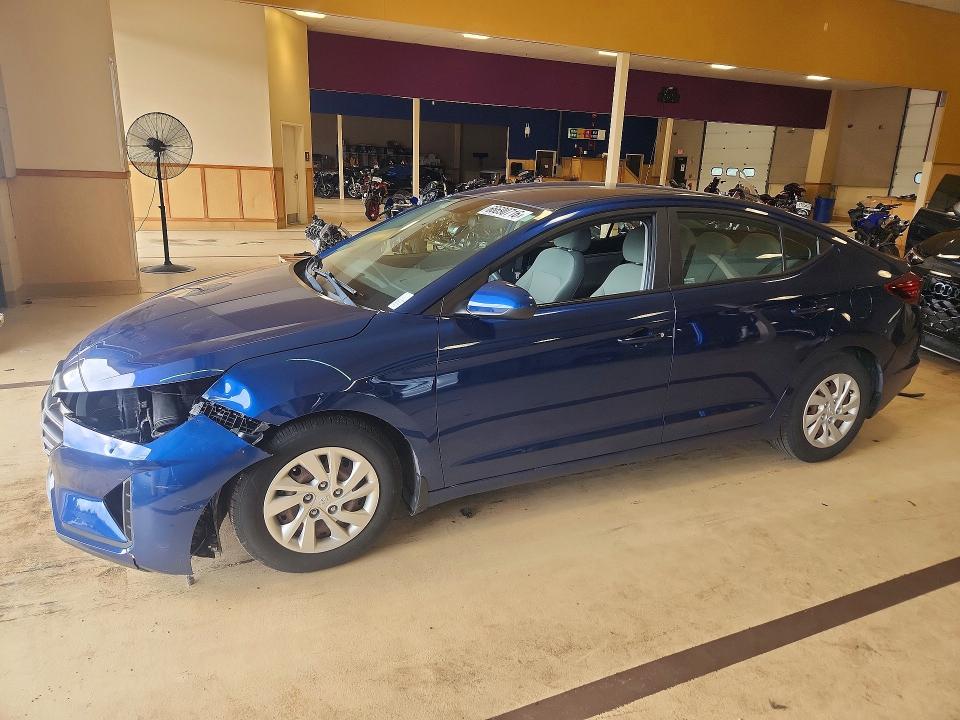 66690716 :رقم المزاد ، 5NPD74LF2KH481668 vin ، 2019 Hyundai Elantra مزاد بيع