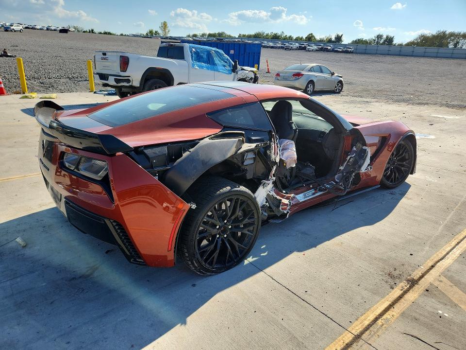 66305326 :رقم المزاد ، 1G1YP2D68F5603081 vin ، 2015 Chevrolet Corvette مزاد بيع