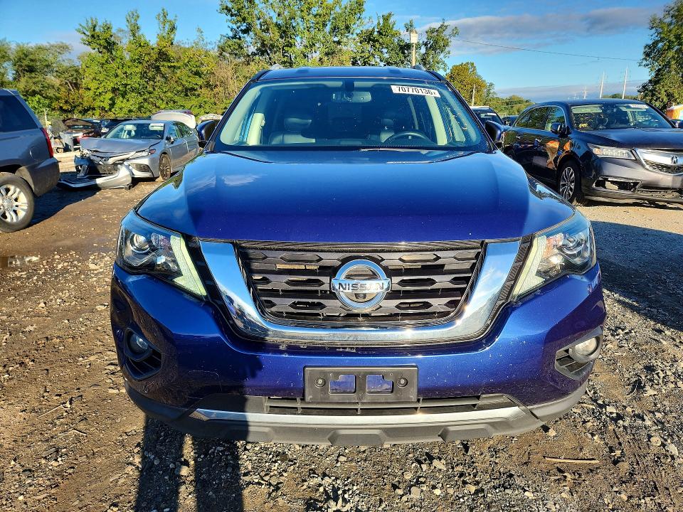 2019 Nissan Pathfinder მანქანა იყიდება აუქციონზე, vin: 5N1DR2MNXKC633241, აუქციონის ნომერი: 70770136