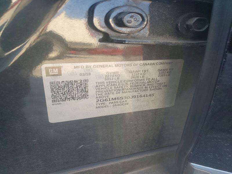 2018 Cadillac Xts მანქანა იყიდება აუქციონზე, vin: 2G61M5S30J9164145, აუქციონის ნომერი: 67249576