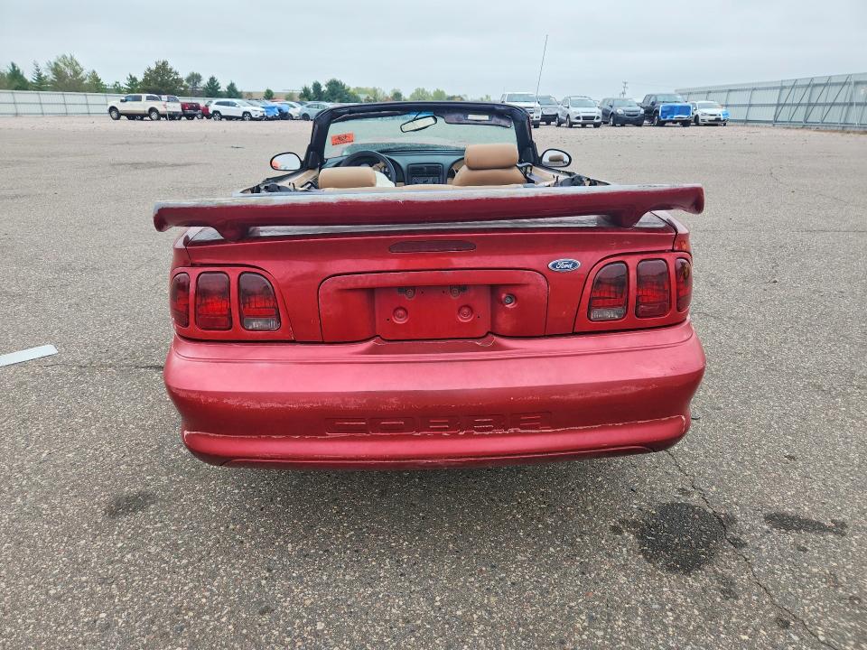 67684956 :رقم المزاد ، 1FAFP46V8WF163345 vin ، 1998 Ford Mustang مزاد بيع