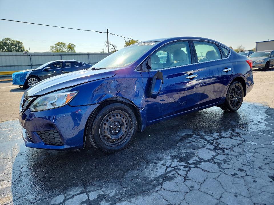 2016 Nissan Sentra მანქანა იყიდება აუქციონზე, vin: 3N1AB7AP3GL681774, აუქციონის ნომერი: 69331006