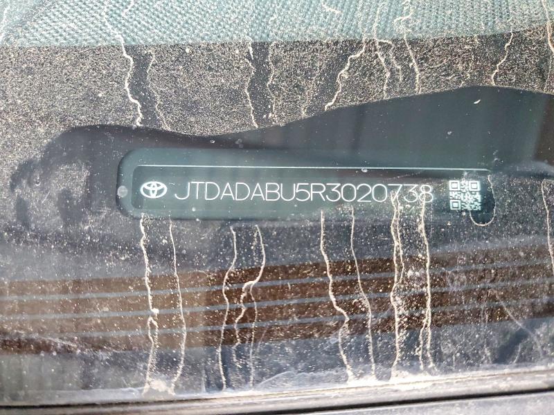 69641316 :رقم المزاد ، JTDADABU5R3020738 vin ، 2024 Toyota Prius مزاد بيع