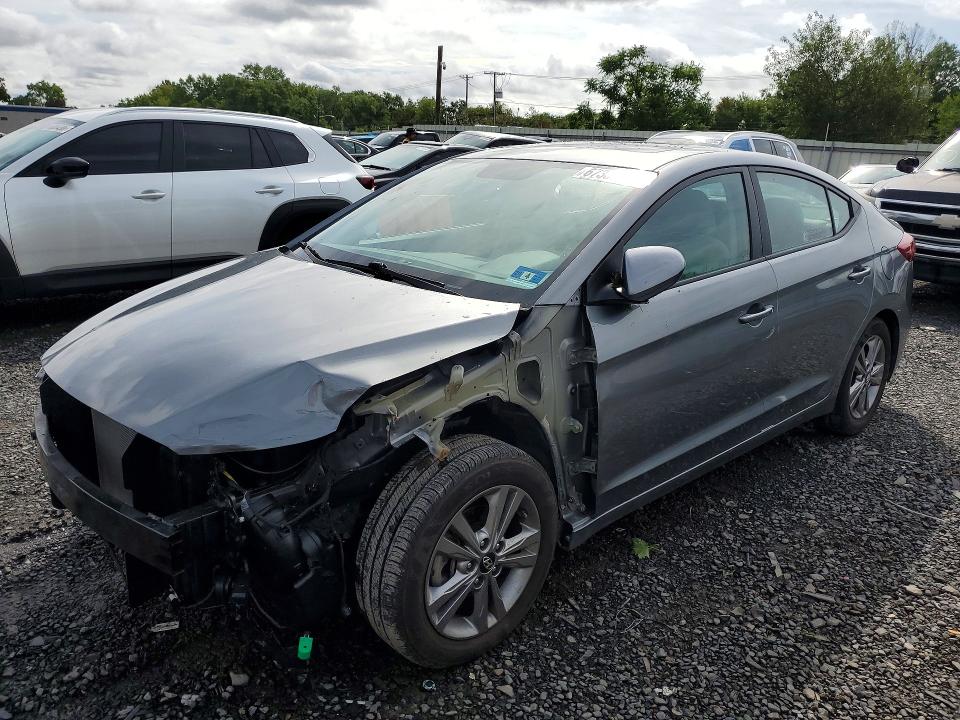 2018 Hyundai Elantra მანქანა იყიდება აუქციონზე, vin: KMHD84LF0JU576601, აუქციონის ნომერი: 67337676