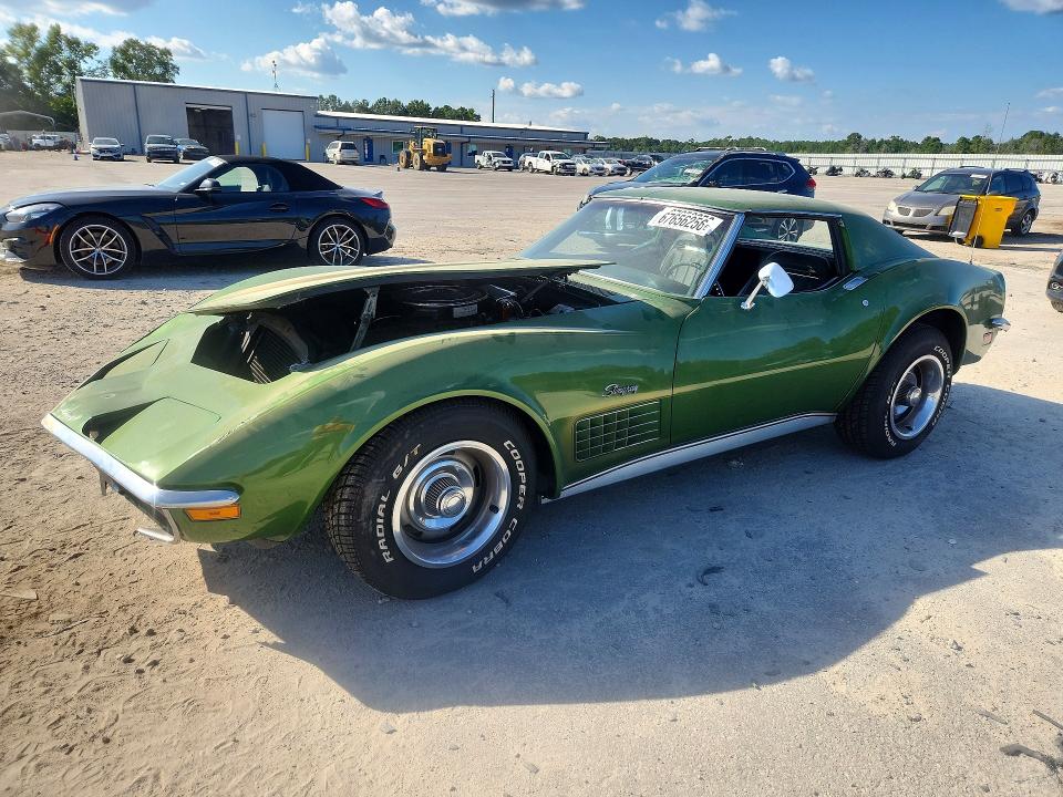 Aukcja sprzedaży 1972 Chevrolet Corvette, vin: 1Z37K2S506086, numer aukcji: 67656256