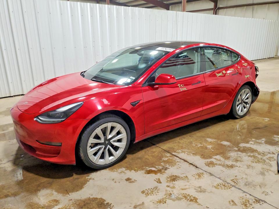Продажа на аукционе авто 2022 Tesla Model 3, vin: 5YJ3E1EA5NF190778, номер лота: 69520836