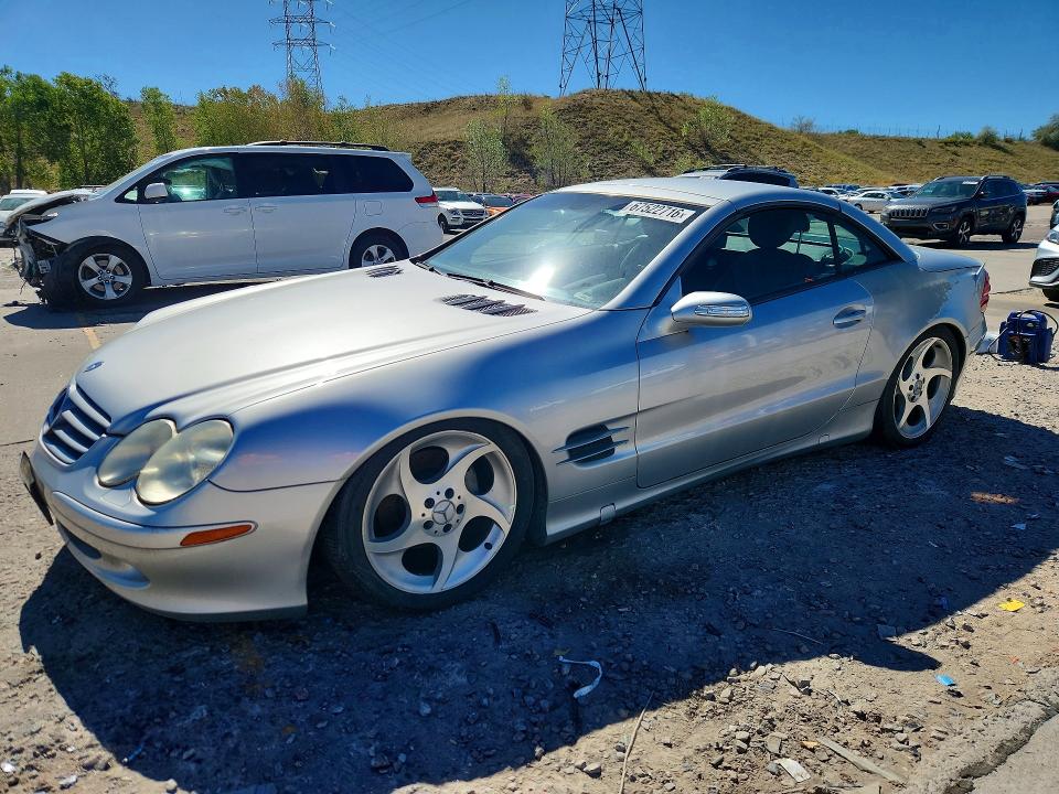 2004 Mercedes-benz Sl მანქანა იყიდება აუქციონზე, vin: WDBSK75F04F074366, აუქციონის ნომერი: 67522716