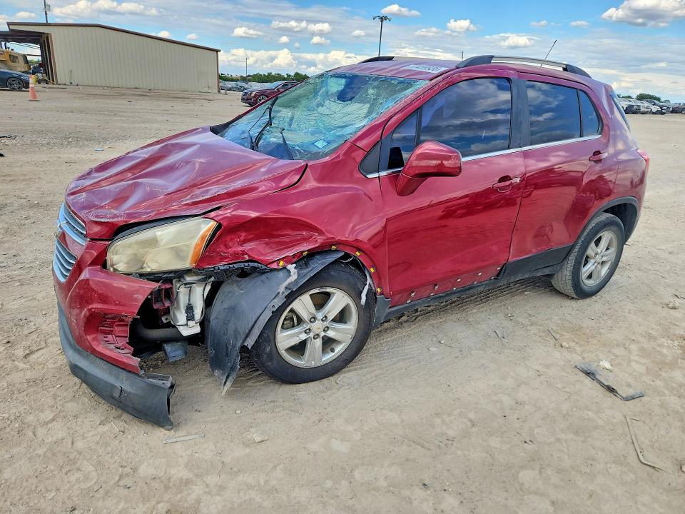 2015 Chevrolet Trax მანქანა იყიდება აუქციონზე, vin: KL7CJLSB1FB153796, აუქციონის ნომერი: 67459936