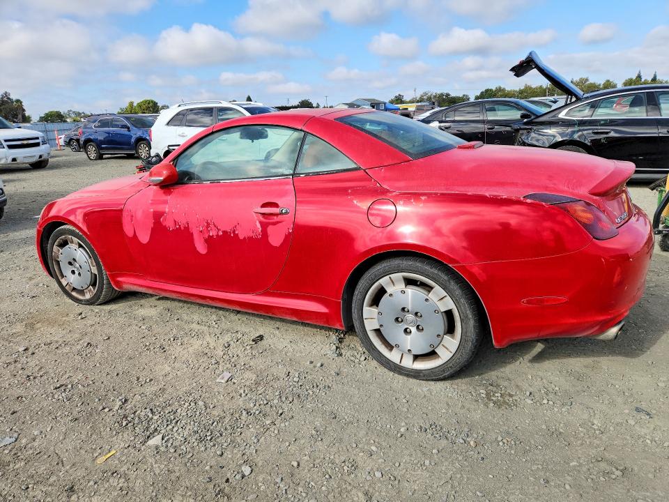 Aukcja sprzedaży 2002 Lexus Sc, vin: JTHFN48YX20010629, numer aukcji: 67809296
