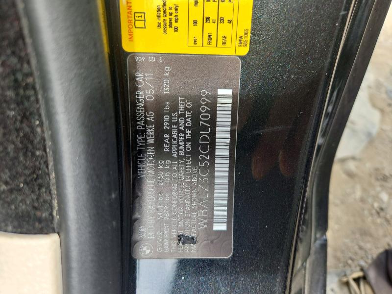 Aukcja sprzedaży 2012 Bmw 650, vin: WBALZ3C52CDL70999, numer aukcji: 66921096