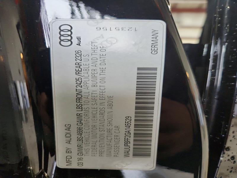 Продажа на аукционе авто 2016 Audi A3, vin: WAUUPBFF2GA145529, номер лота: 69921556