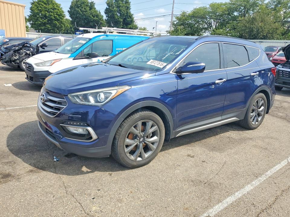 2017 Hyundai Santa Fe Sport მანქანა იყიდება აუქციონზე, vin: 5XYZW4LA1HG456452, აუქციონის ნომერი: 68127616