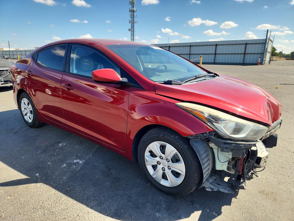 2016 Hyundai Elantra მანქანა იყიდება აუქციონზე, vin: 5NPDH4AE4GH700192, აუქციონის ნომერი: 67665176
