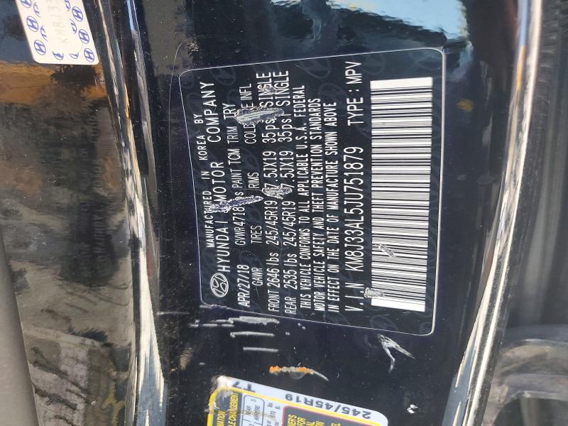 Продаж на аукціоні авто 2018 Hyundai Tucson, vin: KM8J33AL5JU751879, номер лоту: 66596806
