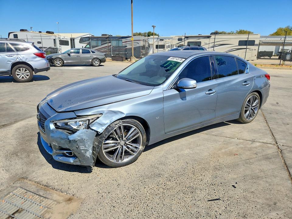 68014576 :رقم المزاد ، JN1BV7AP3FM336065 vin ، 2015 Infiniti Q50 مزاد بيع