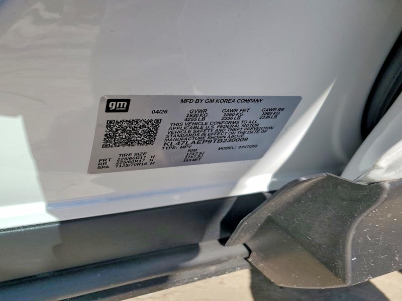 Продажа на аукционе авто 2026 Buick Envista, vin: KL47LAEP9TB230009, номер лота: 68744136
