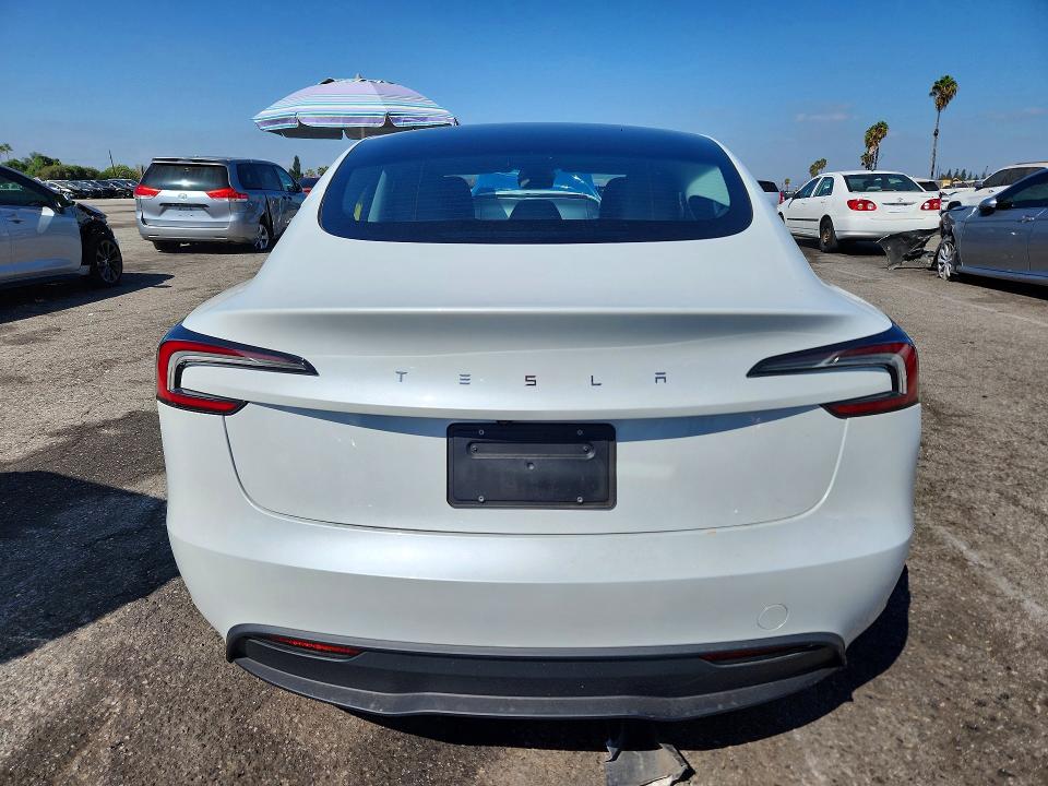 Aukcja sprzedaży 2025 Tesla Model 3, vin: 5YJ3E1EA2SF006036, numer aukcji: 67043166