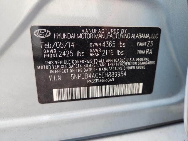 Продажа на аукционе авто 2014 Hyundai Sonata, vin: 5NPEB4AC5EH889954, номер лота: 70971566