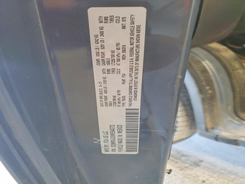 2021 Ram Promaster 3500 მანქანა იყიდება აუქციონზე, vin: 3C6MRVJG5ME544773, აუქციონის ნომერი: 62515306
