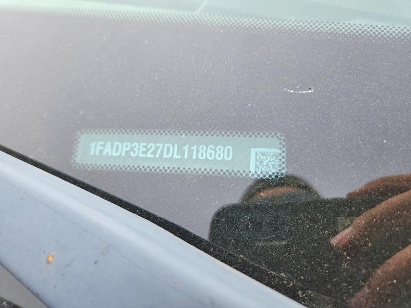 70495606 :رقم المزاد ، 1FADP3E27DL118680 vin ، 2013 Ford Focus مزاد بيع