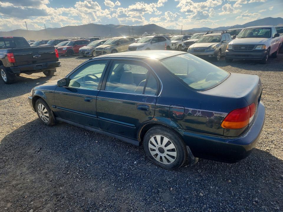 1997 Honda Civic მანქანა იყიდება აუქციონზე, vin: JHMEJ8542VS000590, აუქციონის ნომერი: 70128596