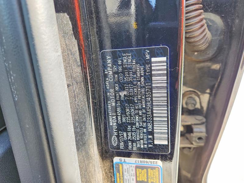 Aukcja sprzedaży 2017 Hyundai Tucson, vin: KM8J33A45HU435711, numer aukcji: 68748946