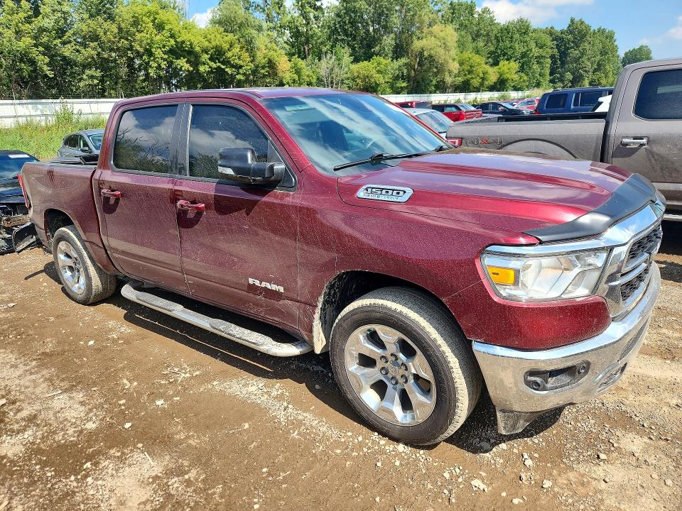 2022 Ram 1500 Big Horn/l მანქანა იყიდება აუქციონზე, vin: 1C6SRFFT3NN397286, აუქციონის ნომერი: 67237046