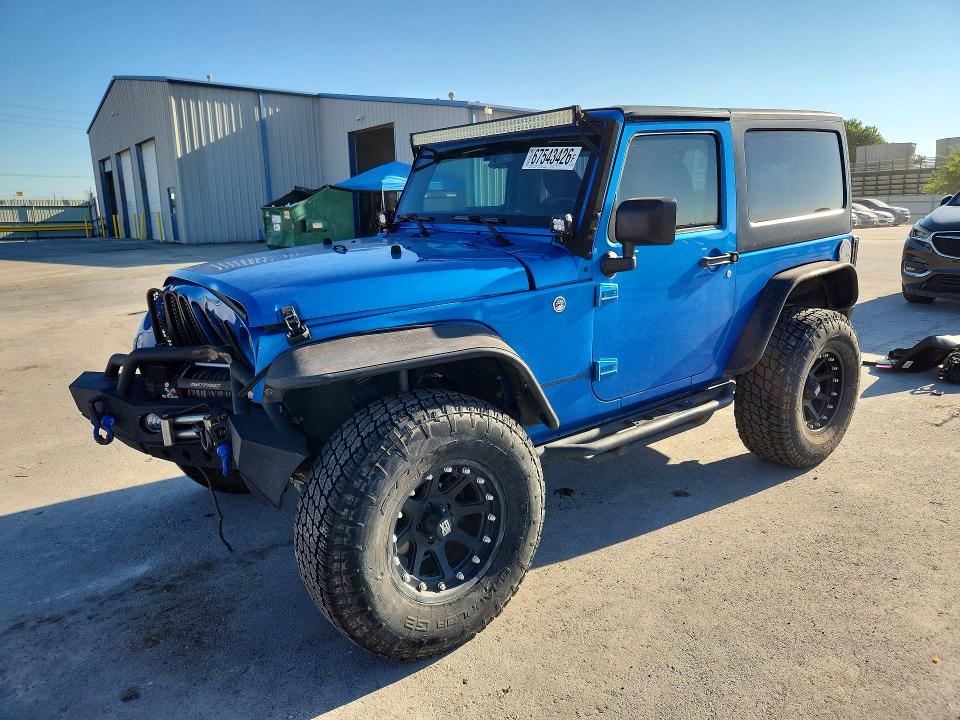 Продаж на аукціоні авто 2016 Jeep Wrangler, vin: 1C4AJWAG7GL168341, номер лоту: 67543426