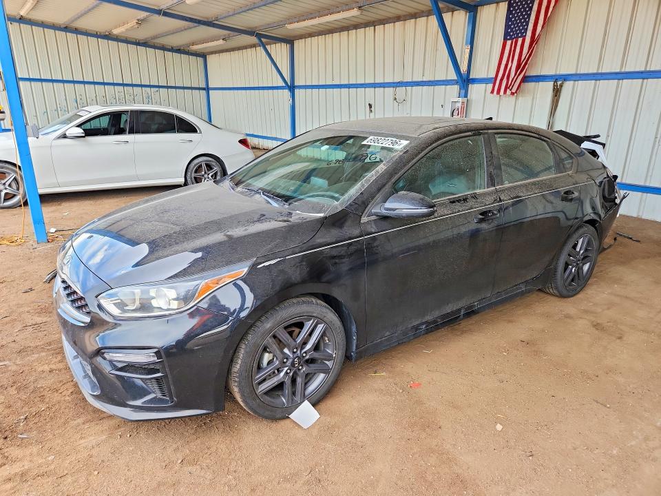 69822796 :رقم المزاد ، 3KPF34AD7ME310847 vin ، 2021 Kia Forte مزاد بيع