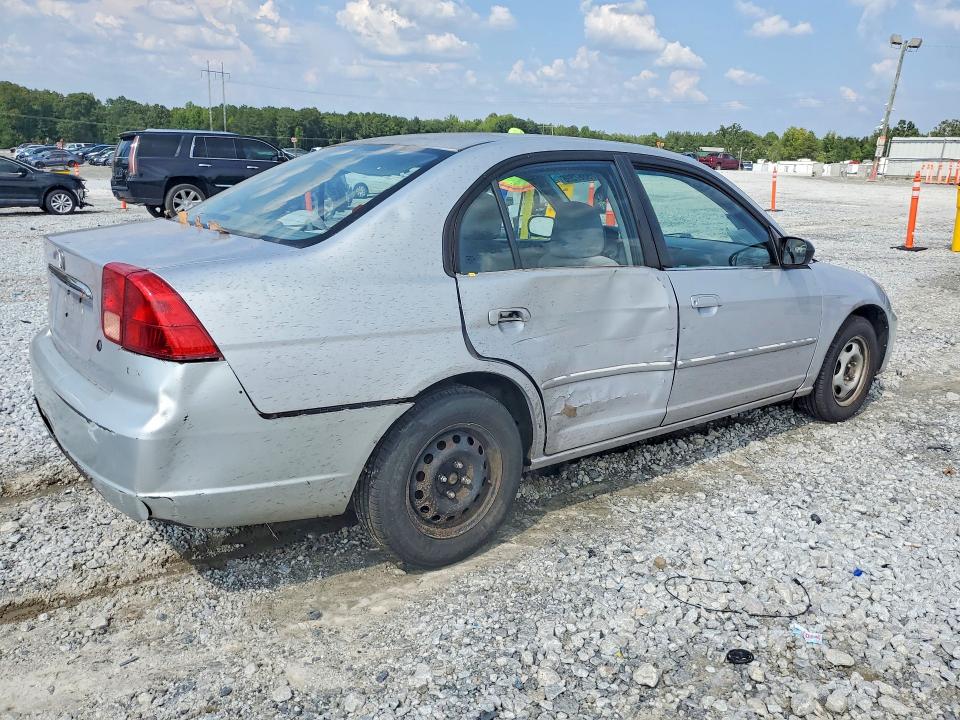 2002 Honda Civic მანქანა იყიდება აუქციონზე, vin: 1HGES16532L039385, აუქციონის ნომერი: 69867596