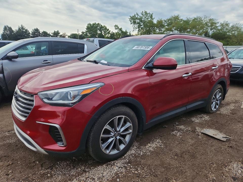 68707306 :رقم المزاد ، KM8SMDHF6JU271227 vin ، 2018 Hyundai Santa Fe مزاد بيع