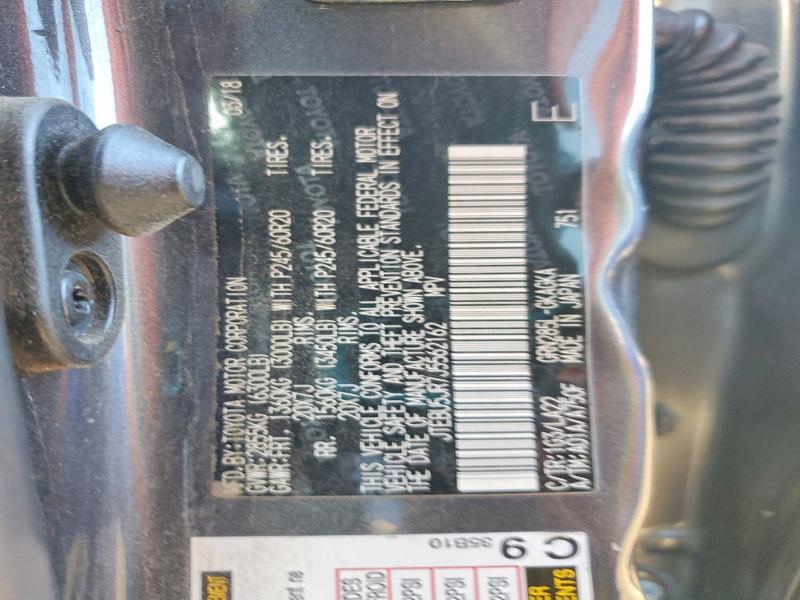 Aukcja sprzedaży 2018 Toyota 4runner, vin: JTEBU5JR7J5562162, numer aukcji: 67909826