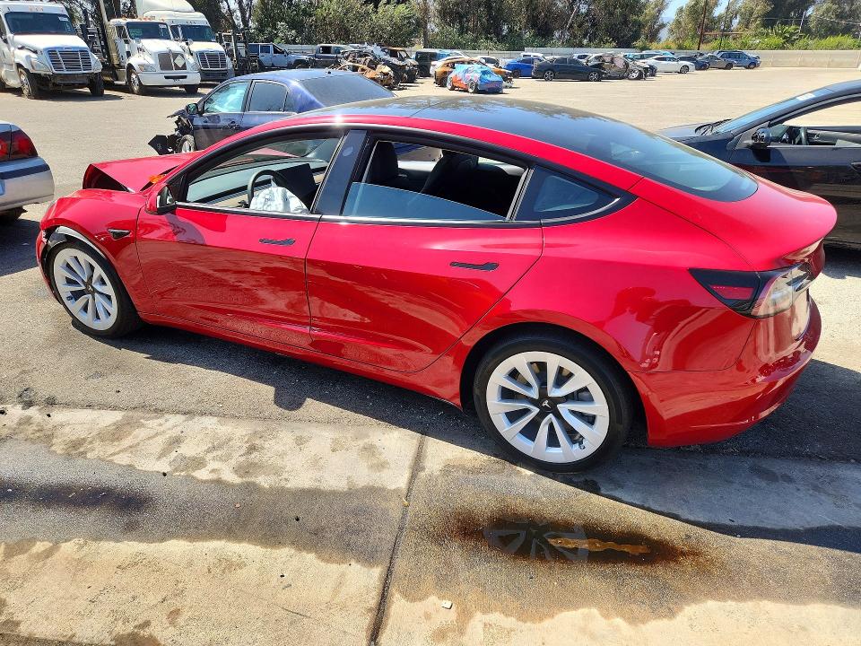 Продажа на аукционе авто 2022 Tesla Model 3, vin: 5YJ3E1EB1NF270698, номер лота: 69246866