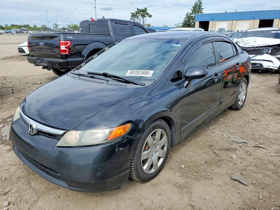 2008 Honda Civic მანქანა იყიდება აუქციონზე, vin: 1HGFA155X8L051440, აუქციონის ნომერი: 68392686
