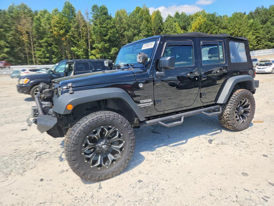 Продаж на аукціоні авто 2017 Jeep Wrangler Unlimited, vin: 1C4BJWDG9HL506419, номер лоту: 67895016