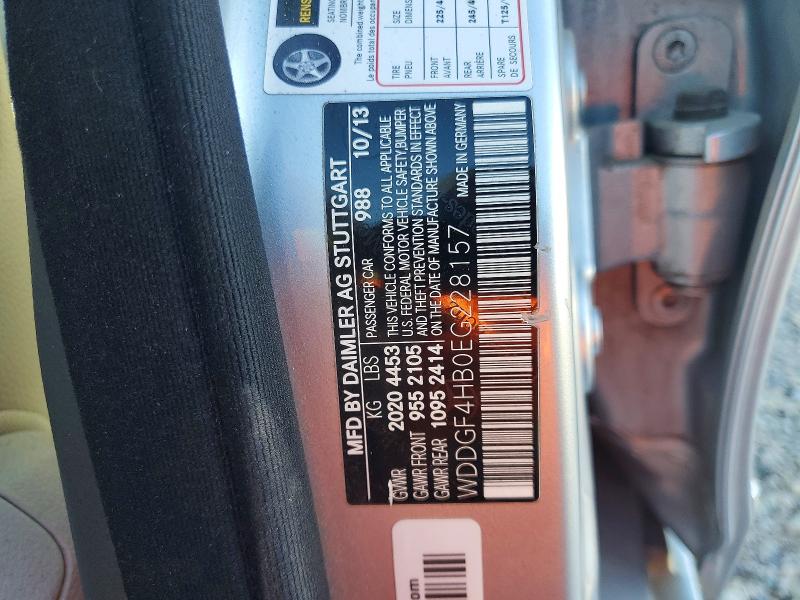 Продаж на аукціоні авто 2014 Mercedes-benz C, vin: WDDGF4HB0EG228157, номер лоту: 68090056