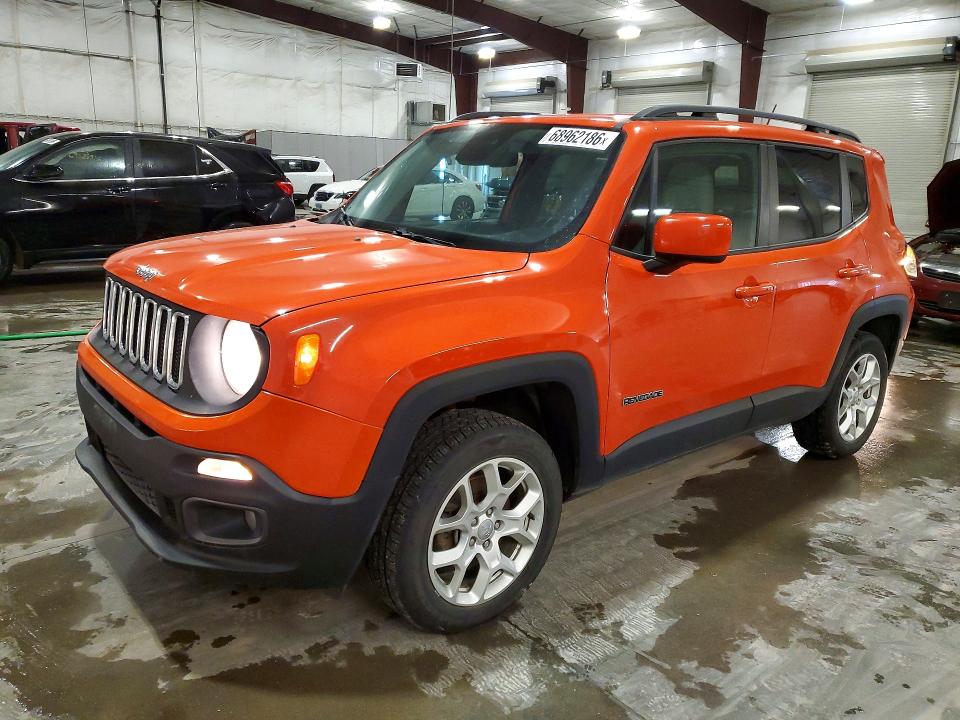 Продажа на аукционе авто 2017 Jeep Renegade, vin: ZACCJBBBXHPG06772, номер лота: 68962186