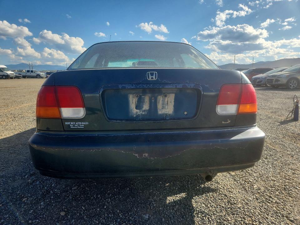 1997 Honda Civic მანქანა იყიდება აუქციონზე, vin: JHMEJ8542VS000590, აუქციონის ნომერი: 70128596