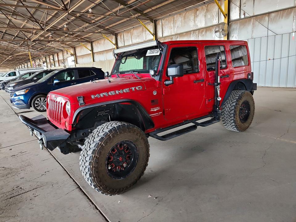 Продаж на аукціоні авто 2012 Jeep Wrangler Unlimited, vin: 1C4BJWEGXCL188981, номер лоту: 70500156