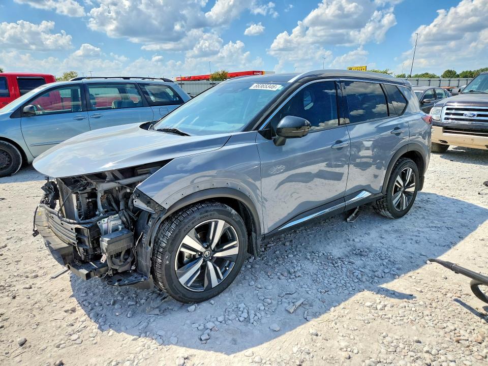 2021 Nissan Rogue მანქანა იყიდება აუქციონზე, vin: JN8AT3CA9MW008705, აუქციონის ნომერი: 66365346