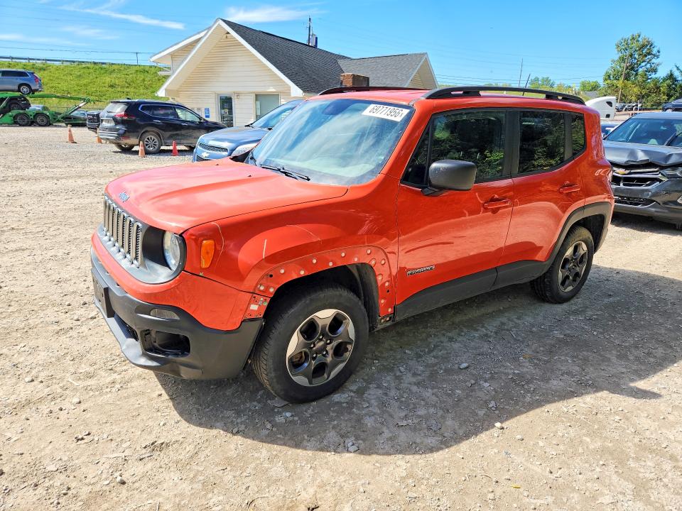 Auction sale of the 2016 Jeep Renegade, vin: ZACCJBAT2GPD60289, lot number: 69771956